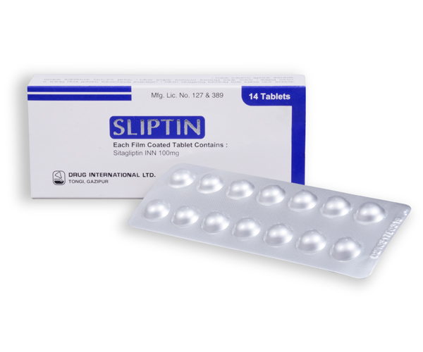 Sliptin 100 mg Tablet-14's Pack