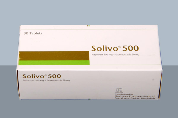 Solivo 500 mg Tablet-6's strip