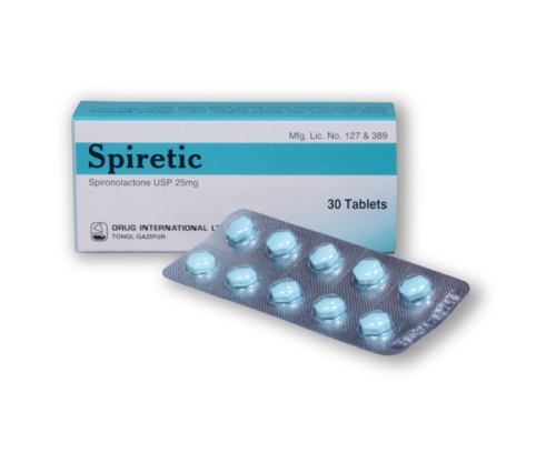 Spiretic 25 mg Tablet-30's Pack