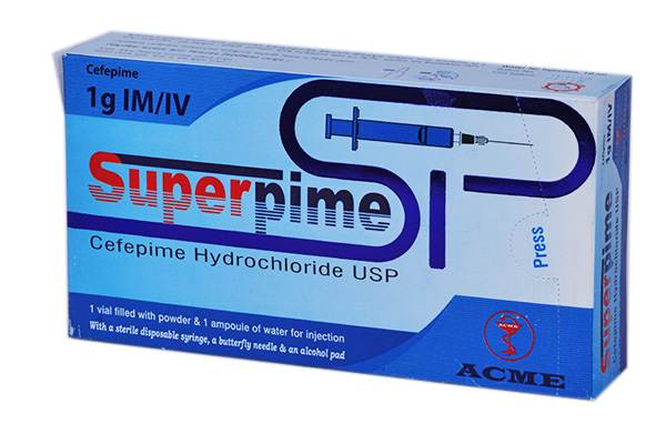 Superpime 1 gm/vial IM/IV Injection