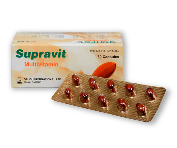 Supravit Capsule-15's Strip