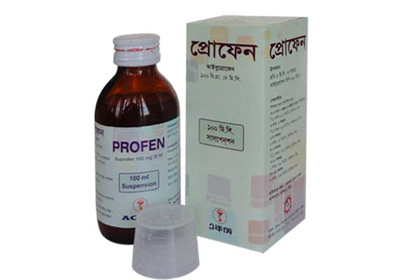 Profen 100 mg/5 ml Oral Suspension-100 ml Bottle