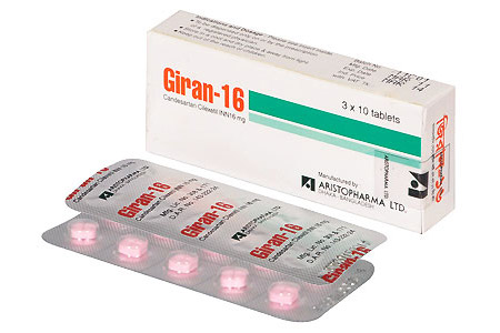 Giran 16 mg Tablet-10's Strip