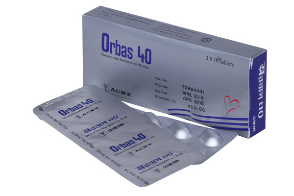 Orbas 40 mg Tablet-10's strip
