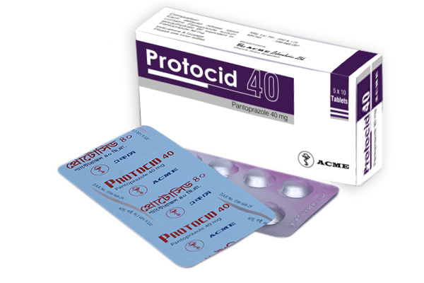 Protocid 40 mg Tablet-10's strip