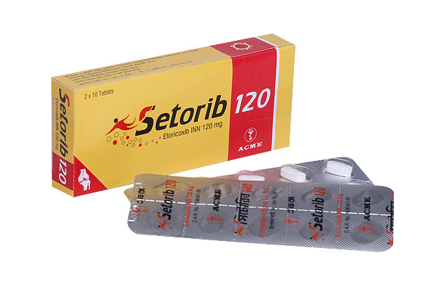 Setorib 120 mg Tablet-10's strip