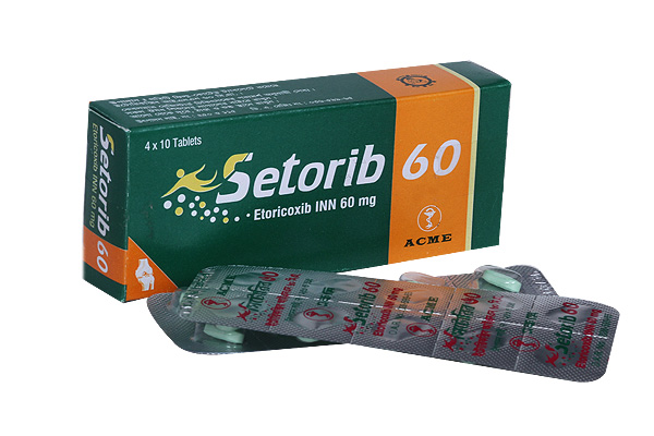 Setorib 60 mg Tablet-10's strip