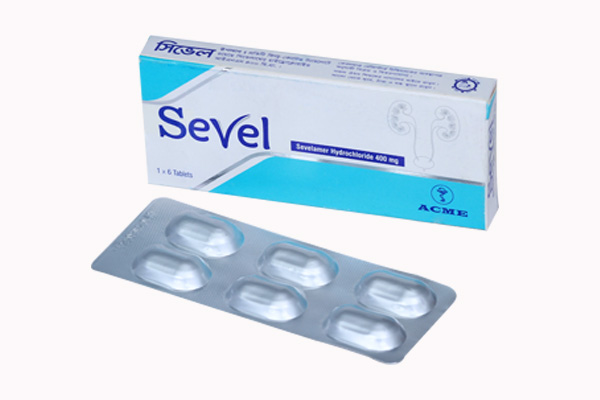 Sevel 400 mg Tablet-6's pack