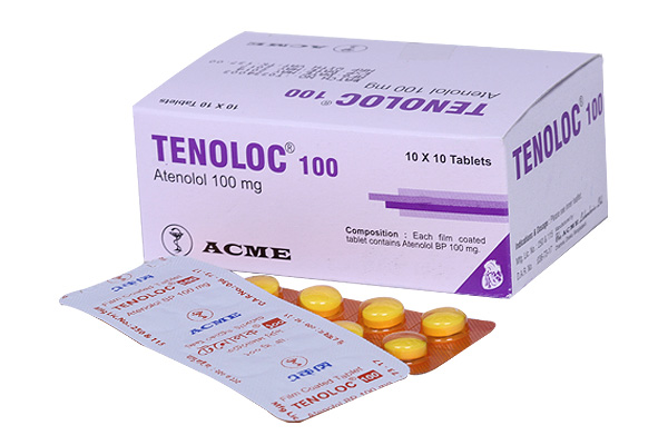 Tenoloc 100 mg Tablet-10's strip