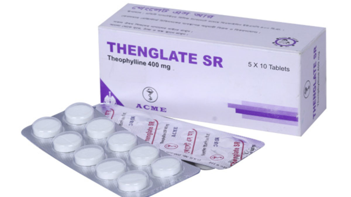 Thenglate SR 400 mg Tablet-10's Strip