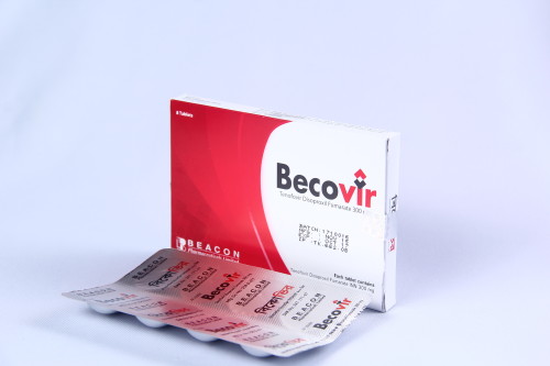 Becovir 300 mg Tablet-8's Pack