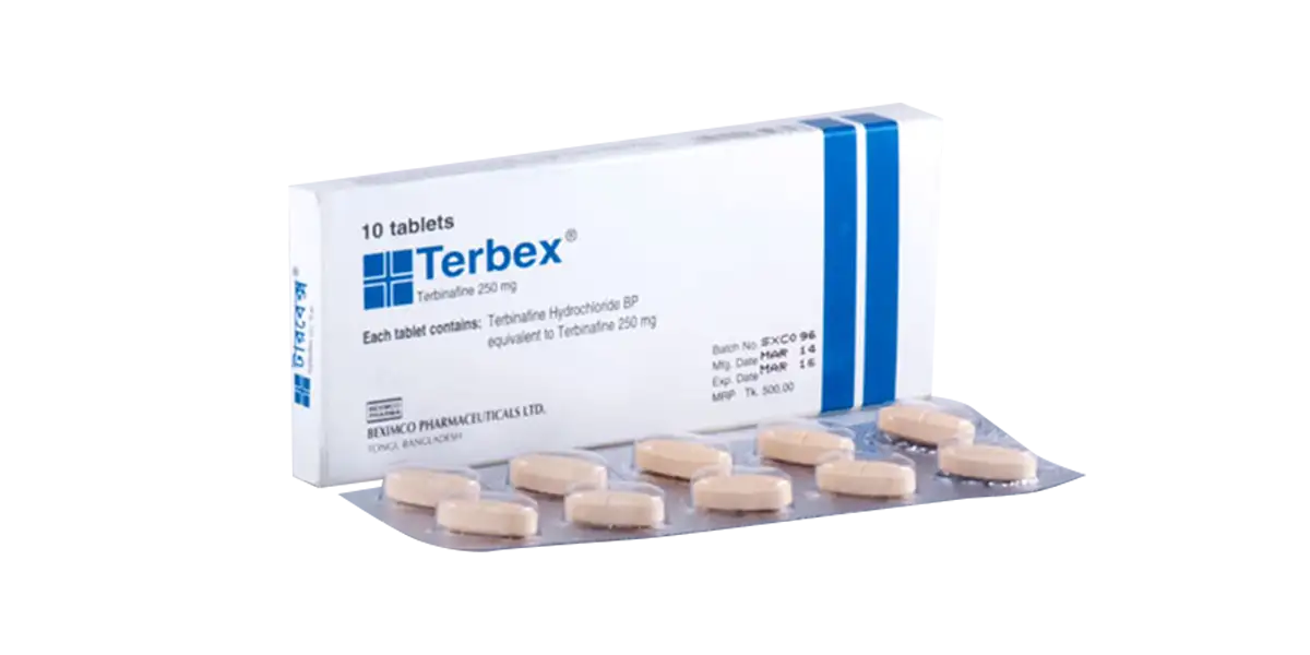 Terbex 250 mg Tablet-10's Pack