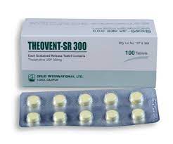 Theovent-SR 300 mg Tablet-100's Pack