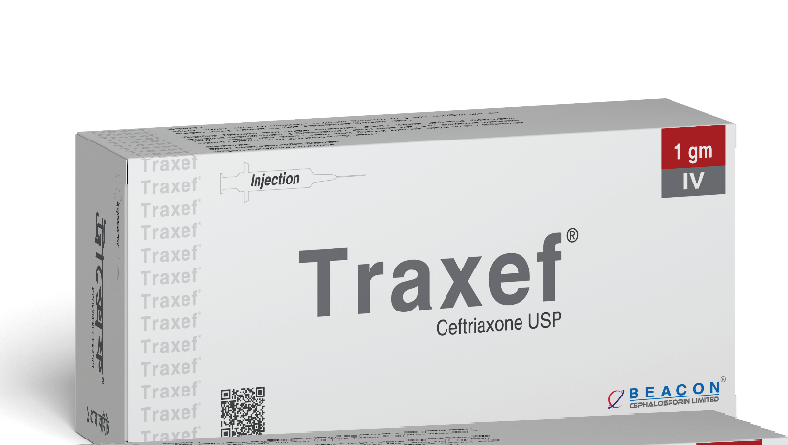 Traxef 1 gm/vial IM Injection