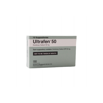 Ultrafen 50 mg Suppository-10's Pack