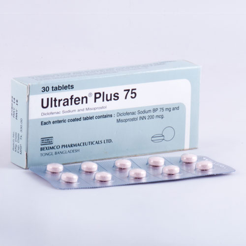 Ultrafen Plus 75 mg Tablet-30's Pack