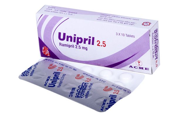 Unipril 2.5 mg Tablet-30's pack