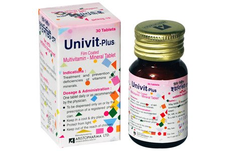 Univit-Plus Tablet-30's Pack