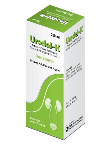 Urodel-K Oral Solution-200 ml