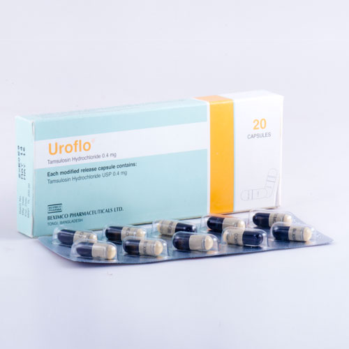 Uroflo 0.4 mg Capsule-20's Pack