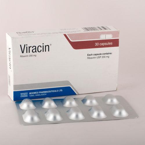 Viracin 200 mg Capsule-10's Strip