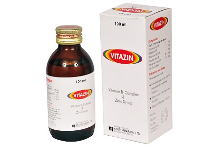 Vitazin Syrup-100 ml Bottle