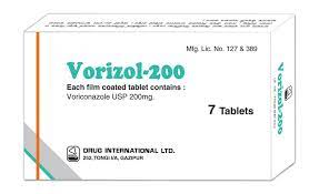 Vorizol 200 mg Tablet-7's Pack