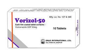 Vorizol 50 mg Tablet-10's Pack