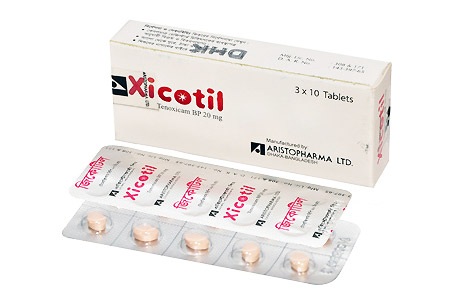 Xicotil 20 mg Tablet-10's Strip