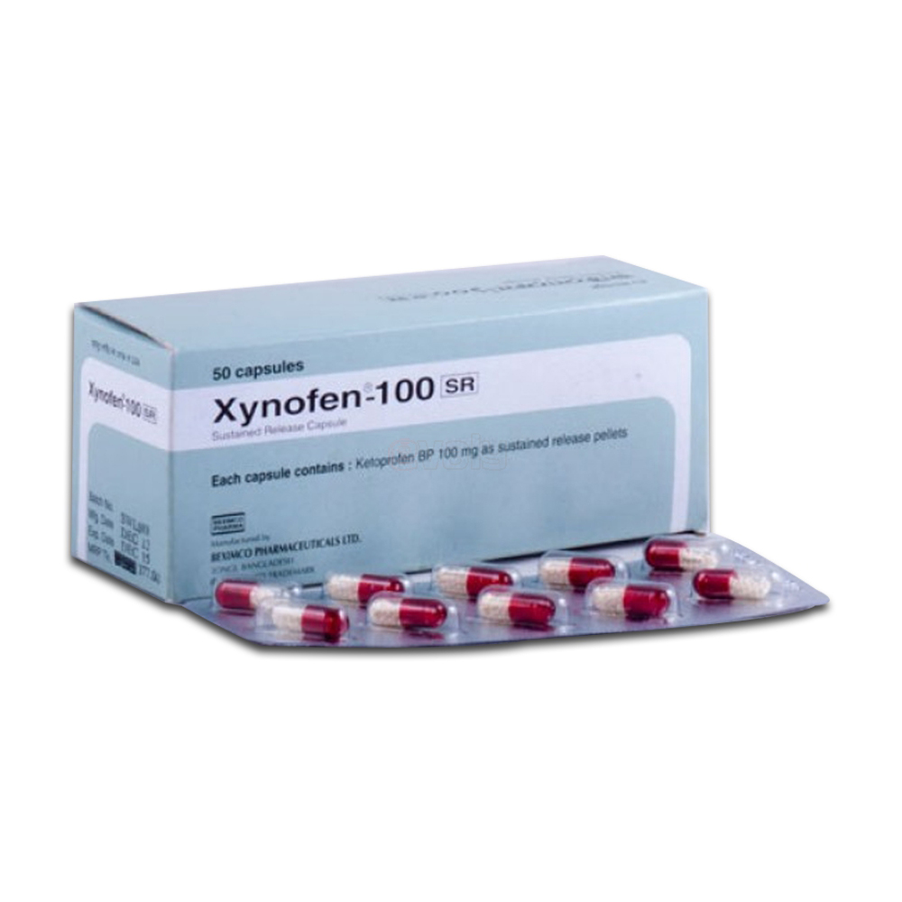 Xynofen SR 100 mg Capsule-10's Strip