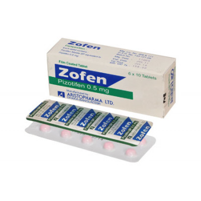 Zofen 0.5 mg Tablet-10's Strip
