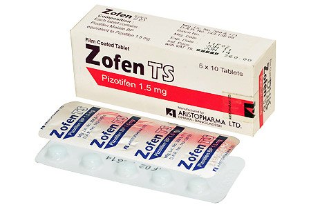 Zofen TS 1.5 mg Tablet-10's Strip