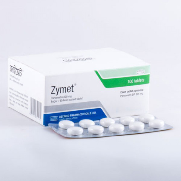 Zymet 325 mg Tablet-10's Strip