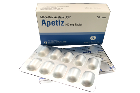 Apetiz 160 mg Tablet-10's Strip