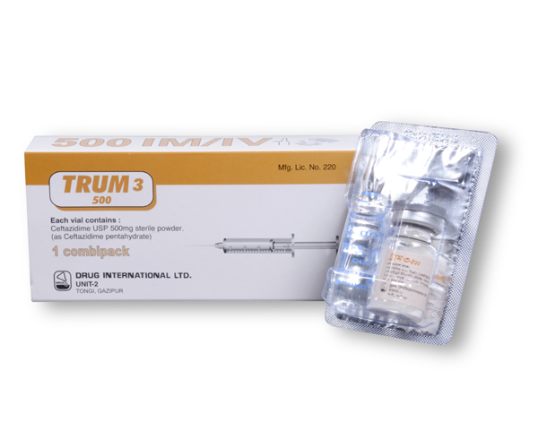 Trum 3 (500 mg/vial) IM/IV Injection