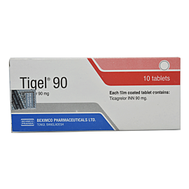 Tigel 90 mg Tablet-10's Pack