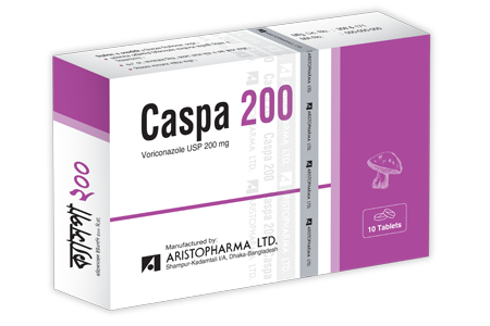 Caspa 200 mg Tablet-5's Strip
