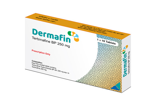 Dermafin 250 mg Tablet-10's Strip