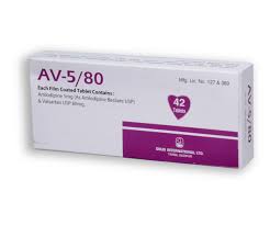 AV (5 mg+80 mg) Tablet-42's Pack