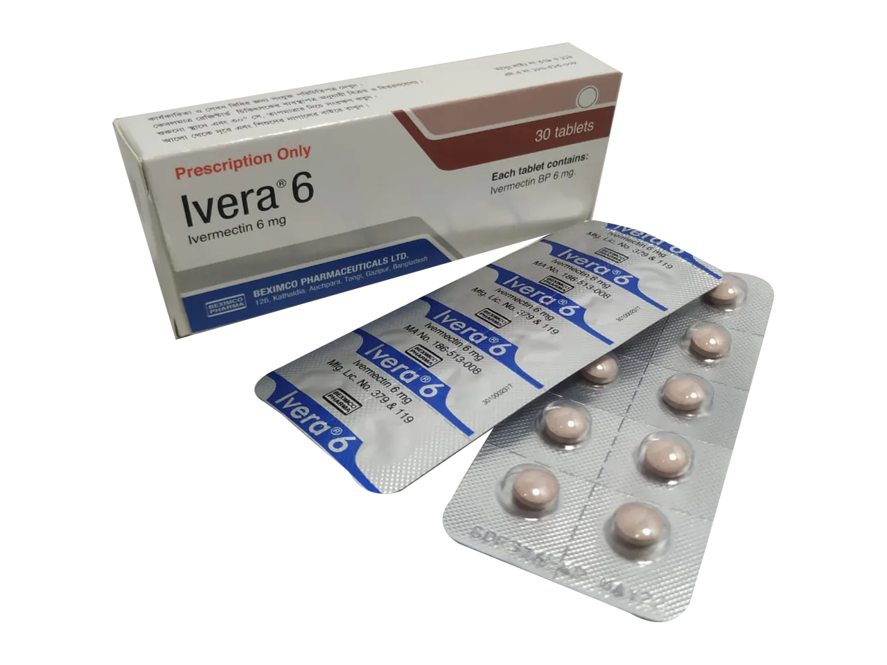 Ivera 6 mg Tablet-10's Strip