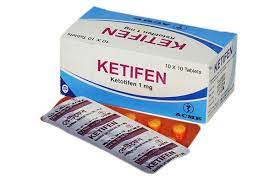 Ketifen 1 mg Tablet-10's strip