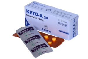 Keto-A 50 mg Tablet-50's Pack