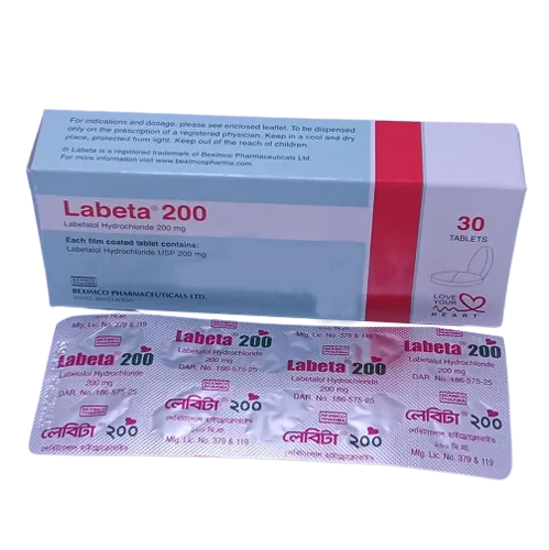 Labeta 200 mg Tablet-10's Strip