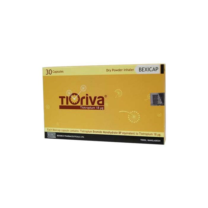 Tioriva Bexicap 18 mcg Inhalation Capsule-10's Strip