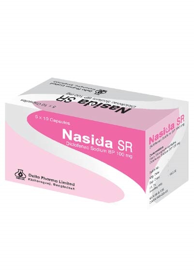 Nasida SR 100 mg Capsule-100's Pack