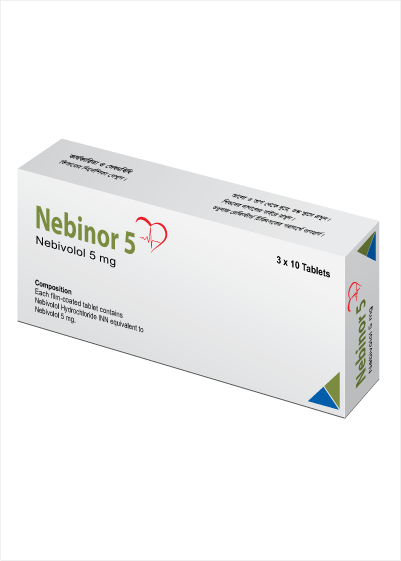 Nebinor 5 mg Tablet-30's Pack