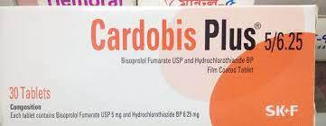 Cardobis Plus 5 mg Tablet-10's Strip