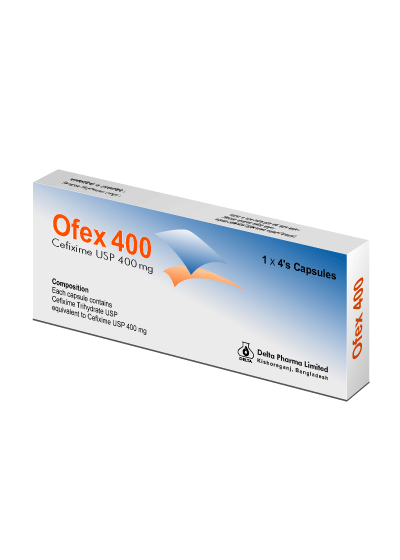 Ofex 400 mg Capsule-8's Pack