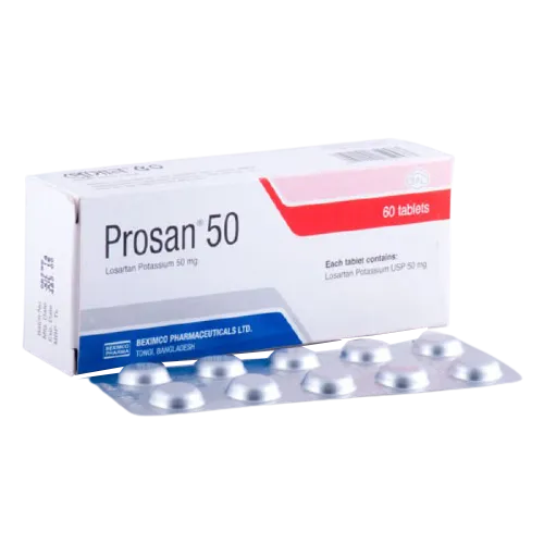 Prosan 50 mg Tablet-10's Strip