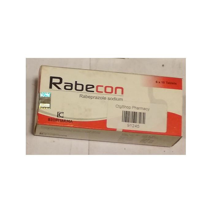 Rabecon 20 mg Tablet-10's Strip